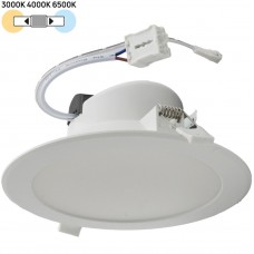 Φωτιστικό LED Στρογγυλό Χωνευτό 18W 230V 1800lm IP44 CCT Dimmable 21-0182
